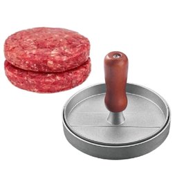 Modelador Forma Prensa Para Hambúrguer Gourmet Em Alumínio - 2