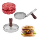 Ver imagem 4 de Modelador Forma Prensa Para Hambúrguer Gourmet Em Alumínio