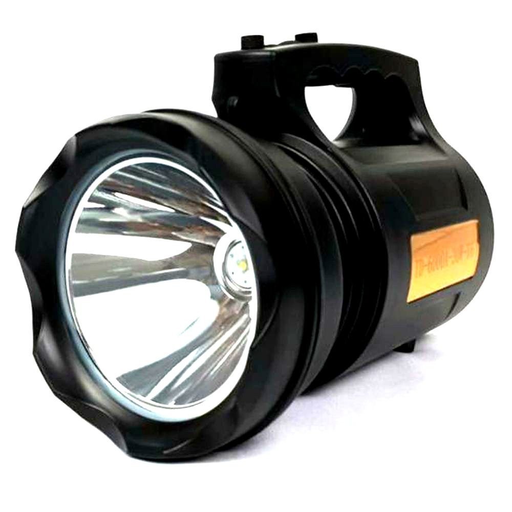 Lanterna Recarregável Holofote Potente Td 6000a 30w T6 Forte Lanterna Recarregável com Bateria