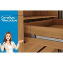 Ver imagem 4 de Guarda Roupa 8 Portas (2 C- Espelho) e 4 Gavetas Nápoles Jatobá - Santos Andirá