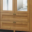 Ver imagem 6 de Guarda-roupa 4 Portas 2 Gavetas Freijó Bogotá Madeira Pinus - Cavazotto