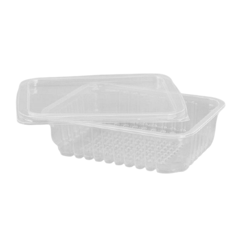 Potes e Tampas com 50 Unid Freezer e Microondas em Pp 750 Ml