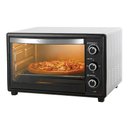Ver imagem 1 de Forno Eletrico Best 50 Litros Básico Preto/branco 127v 1800w