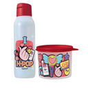 Ver imagem 2 de Tupperware Kit 2 Peças Pote 500ml + Garrafa Eco Tupper Plus 750ml K-pop Kit 2 Peças Pote