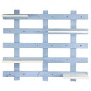 Ver imagem 1 de Estante Aérea Painel Organizador Ripado Premier Azul