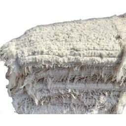 Passadeira Tapete Felpudo Boho Cru Artesanal 1,20x0,40 - 9
