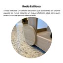 Ver imagem 7 de Carrinho Bar com Rodizios com Fita Metalizada Rose