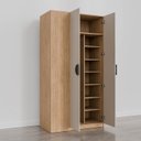 Ver mais imagens de Guarda-Roupa Planejado Joy Canto CabeCasa MadeiraOriginals Cinza/Sereno/Avena