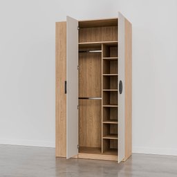 Guarda-roupa Modulado Joy Canto CabeCasa MadeiraMadeira - 7