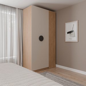 Guarda-roupa Modulado Joy Canto CabeCasa MadeiraMadeira