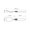Ver imagem 3 de Conjunto Chá e Sobremesa Ipanema 24 Peças Lâminas Aço Inox Cabo Preto PTOP - Tramontina