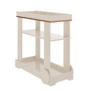 Ver imagem 2 de Carrinho Bar com Rodizios com Fita Metalizada Rose Bege/Off White