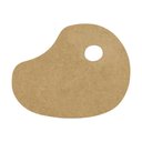 Ver imagem 1 de Paleta Pintura Mdf Natural 22x15 - Pacote com 9 Unidades