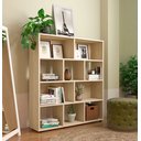 Ver imagem 1 de Estante de Livros 91CMX109CM 10 Nichos Book Bege/Marrome