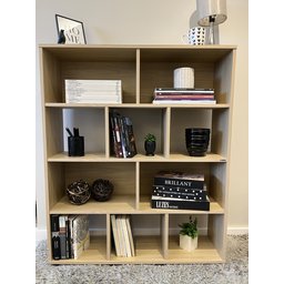 Estante para Livros com 10 Nichos 109cmx91cm Book - 19