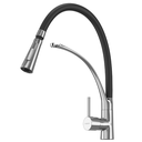 Ver imagem 5 de Torneira para Cozinha Gourmet Luxo Florença Monocomando Flexível Metal Goldenx