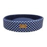 Cama Pet Redonda Unic M 46x46 Azul - Fábrica Pet - 1