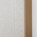 Ver imagem 4 de Quadro Arte em Relevo com Moldura Ps Bamboo Natural 80 Cm X 80 Cm X 4 Cm 10343s