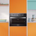 Ver imagem 4 de Forno Embutir Elétrico Continental 50l Limpafácil Preto 220v