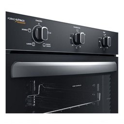 Forno Embutir Elétrico Continental 50l Limpafácil Preto 220v - 5