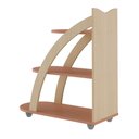 Ver imagem 3 de Mesa de Apoio Lateral com Prateleiras Andes