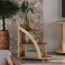 Ver imagem 1 de Mesa de Apoio Lateral com Prateleiras Andes