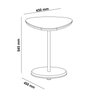 Mesa Lateral de Apoio 100% MDF Bel - 13