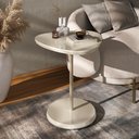 Ver imagem 1 de Mesa Lateral de Apoio 100% MDF Bel Bege