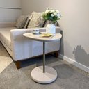 Ver imagem 5 de Mesa Lateral de Apoio 100% MDF Bel Bege