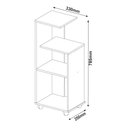 Ver imagem 4 de Mesa Lateral de Apoio com Prateleiras Bis