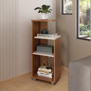 Ver imagem 2 de Mesa Lateral de Apoio com Prateleiras Bis