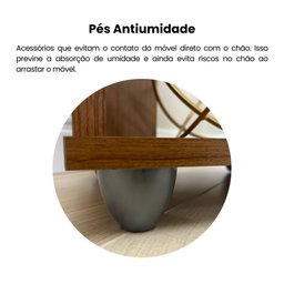 Mesa Lateral de Apoio com Prateleiras Bis - 9