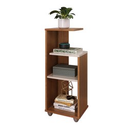 Mesa Lateral de Apoio com Prateleiras Bis - 19