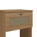 Ver imagem 5 de Mesa Lateral de Apoio 1 Gaveta com Pintura Palha Trama