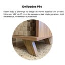 Ver imagem 7 de Mesa Lateral de Apoio 1 Gaveta com Pintura Palha Trama Artely Carvalho