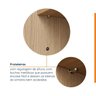 Guarda Roupa Modulado Canto 4 Peças Canto Nicho com 2 Gavetas Joy CabeCasa MadeiraOriginals - 13