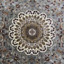 Ver imagem 5 de Tapete Persa Royal Cinza 200x300cm Fio Acetinado - Ideal para Quarto e Sala