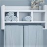 Nicho Toalheiro Suspenso com Divisórias 60cm, Organizador Banheiro - 2
