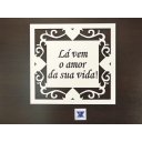 Ver imagem 4 de Kit 5 placas de Casamento Branco Personalizada