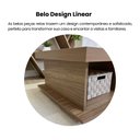 Ver imagem 6 de Mesa de Centro Retangular Tampo em Tamburato 50mm com Rodizios Dunas