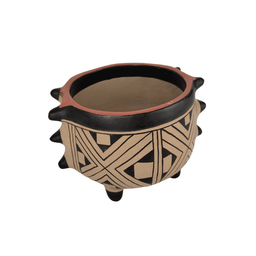 POTE ESPINHO BARRO WAURÁ MT 17 cm Fuchic Brasil - 3