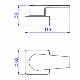 Acabamento para Registro 1/2, 3/4 e 1 Pq Level Cromado Deca - 2