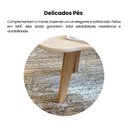 Ver mais imagens de Mesa de Centro Design Orgânica Bege 100% MDF
