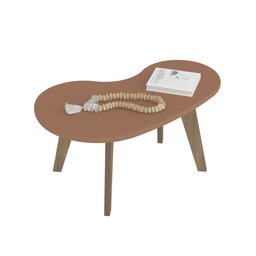Mesa de Centro 100% MDF Design Orgânica - 16