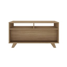 Mesa de Centro 2 Gavetas e Detalhe em Impressão Palha Trama - 19