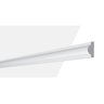 Kit com 5 Boiserie de Poliestireno 3cm X 21mm X 2m M2 Nmc Rodapés - 1