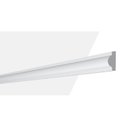 Ver imagem 1 de Kit c/10 Boiserie de Poliestireno 3CMX21MMX2MM2 NMC Rodapés Branco