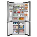 Ver imagem 4 de Geladeira Frost Free 4p 474l Inverter Smart Cor Inox Midea Md-rf691fgd463 - Bivolt