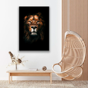 Ver imagem 2 de Quadro Lion Blessed-- BR ARTES Grande 118x78