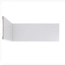 Ver imagem 1 de Kit Rodapé de Poliestireno 15 Barras de 7cm x 2,25m Rende 33,75 Metros Casa Grassi 